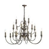 David Hunt Lighting Dickens 21 Light Bronze DIC2163